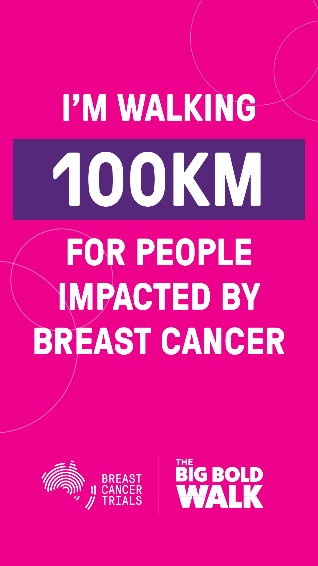 BBW - Social Story - 100km